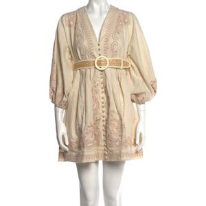 Zimmermann Estelle Paisley Short dress